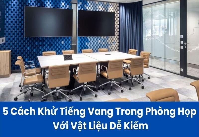 Vách tiêu âm nội thất hiện đại giúp giảm tiếng vang và cải thiện chất lượng âm thanh